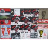 MANCHESTER UNITED - COLLECTION OF VARIOUS PROGRAMMES 1950'S & 60'S X 20