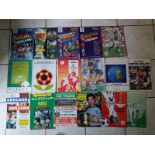 COLLECTION OF INTERNATIONAL PROGRAMMES INCLUDING EURO 96 X 17