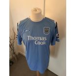 MANCHESTER CITY - SHAUN WRIGHT PHILLIPS MATCH WORN SHIRT EXCHANGED WITH GEOFF HORSFIELD
