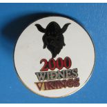 RUGBY LEAGUE - WIDNES VIKINGS 2000 BADGE
