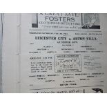 1930-31 ASTON VILLA V LEICESTER CITY