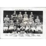 1946-47 WEST BROMWICH ALBION - ORIGINAL ALBERT WILKES TEAM PHOTO HAND SIGNED BY 14