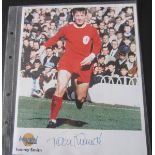 TOMMY SMITH LIVERPOOL & ENGLAND - WESTMINSTER EDITION AUTOGRAPHED PHOTO