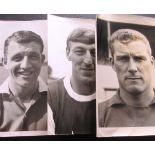 ARSENAL ORIGINAL 1960'S PRESS PHOTOGRAPHS X 3