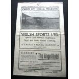 1945-46 CARDIFF V TORQUAY