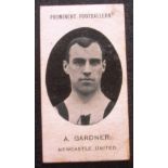 NEWCASTLE TADDY CIGARETTE CARD 1907 - A. GARDNER