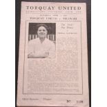 1948-49 TORQUAY V MILLWALL