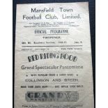 1946-47 MANSFIELD TOWN V TORQUAY UNITED