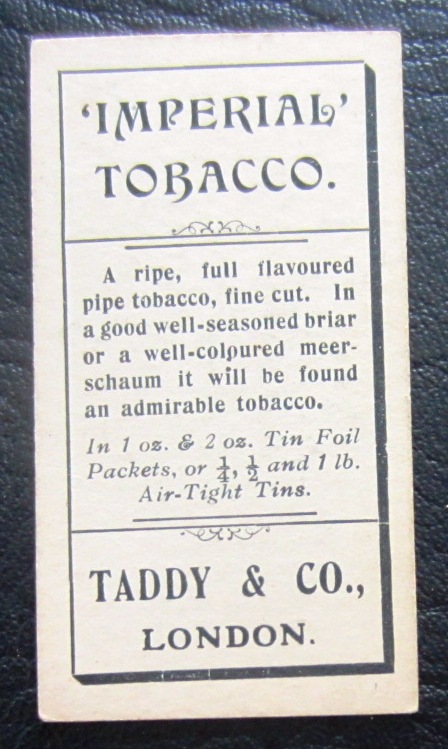 WOOLWICH ARSENAL TADDY CIGARETTE CARD - R. McEACHRANE - Image 2 of 2