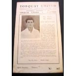 1948-49 TORQUAY UNITED V WATFORD