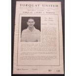 1948-49 TORQUAY V WALSALL