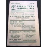 1948-49 YEOVIL TOWN V TORQUAY UNITED RESERVES