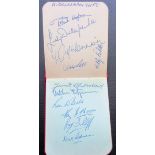 MIDDLESBROUGH AUTOGRAPHS 1953-54 SEASON