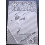 1948-49 CRYSTAL PALACE V TORQUAY UNITED