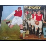 ARSENAL - 1950'S SIGNED PICTURES JOE MERCER & JIMMY LOGIE