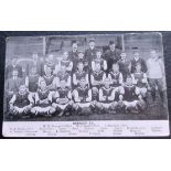 BURNLEY - ORIGINAL TEAM POSTCARD 1910