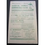 1948-49 YEOVIL TOWN V TORQUAY UNITED RESERVES - SOUTHERN LGE CUP