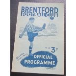 1948-49 BRENTFORD V TORQUAY UNITED