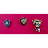 LEICESTER CITY BADGES X 3