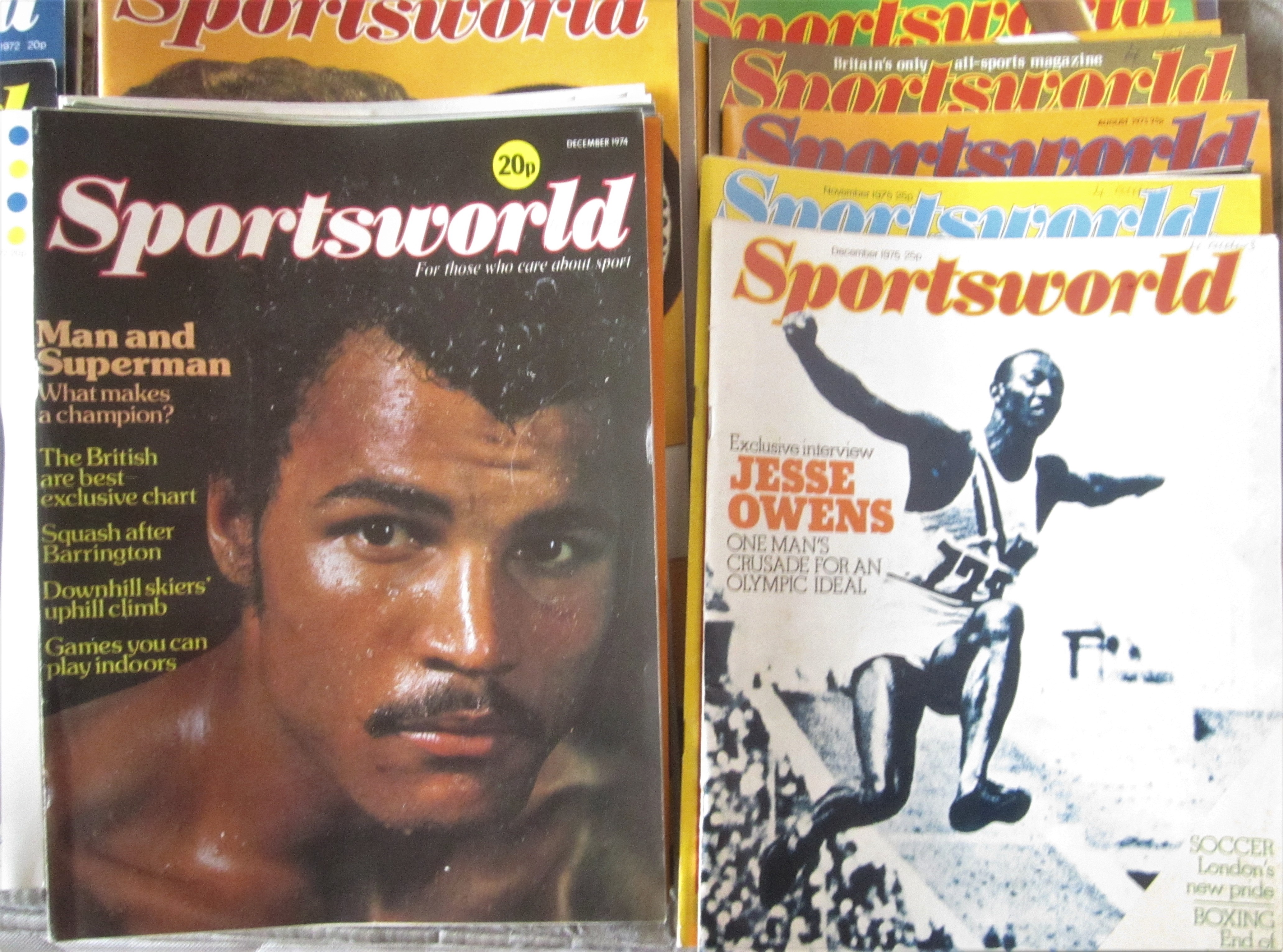 WORLD SPORTS/SPORTSWORLD MAGAZINES JANUARY 1965 - DECEMBER 1975 - Image 3 of 4