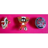 SWINDON TOWN BADGES X 3