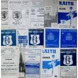 COLLECTION OF SCOTTISH CLUB PROGRAMMES X 100+