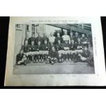 1905 PLYMOUTH ARGYLE ORIGINAL TEAM PRINT