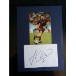 LUIS FIGO PORTUGAL, REAL MADRID, BARCELONA AUTOGRAPH