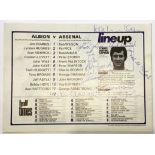 ARSENAL AUTOGRAPHS 1970-71 SEASON