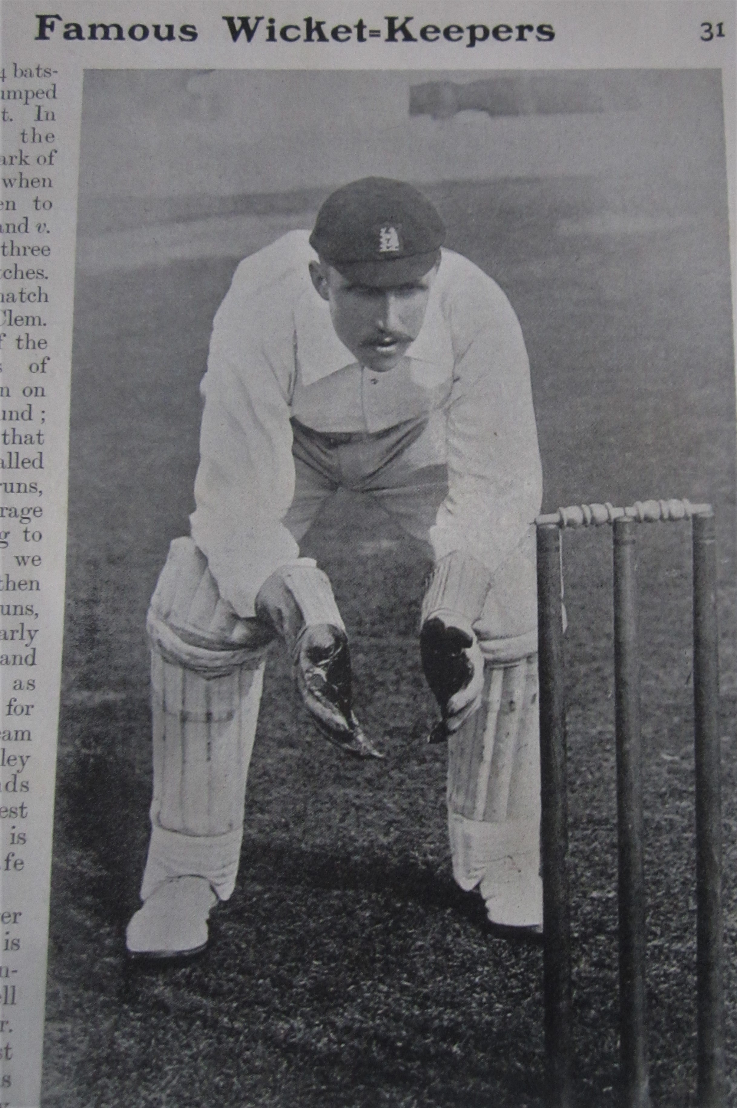 CRICKET OF TODAY AND YESTERDAY BY PERCY CROSS STANDING 2 VOLUMES - Image 5 of 6