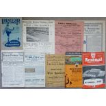 WEST BROMWICH ALBION - COLLECTION OF HOME & AWAY PROGRAMMES 1940'S / 50'S & 60'S x 134