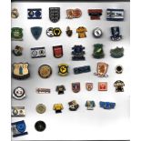COLLECTION OF FOOTBALL BADGES X 40