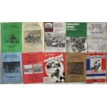 MOTOR CYCLING PROGRAMMES. MALLORY PARK, SILVERSTONE, BOULEY BAY ETC.