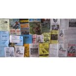 MOTORCYCLING - BOOKS, PROGRAMMES & RESULTS SHEETS