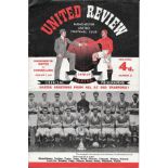 1956-57 MANCHESTER UNITED V SUNDERLAND