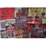 MANCHESTER UNITED POSTERS & NEWSPAPERS INCLUDES TREBLE WINNING SEASON