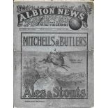 1931-32 WEST BROMWICH ALBION RESERVES V BLACKPOOL RES