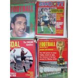 COLLECTION OF FOOTBALL MAGAZINES X 52