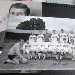 PLYMOUTH - TONY BOOK & MIKE TREBLECOCK AUTOGRAPHED PHOTO'S