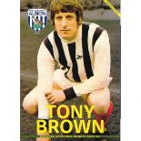 WEST BROMWICH ALBION - TONY BROWN LIMITED EDITION BOOK