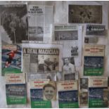 1950'S ENGLAND INCLUDES HUNGARY & REST OF THE WORLD + PRESS CUTTINGS