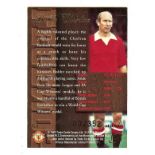 FUTERA 97 BOBBY CHARLTON MANCHESTER UNITED L3 GOLD LEGENDS CARD NO. 2352 / 3500