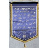 WEST BROMWICH ALBION - LARGE LIMITED EDITION PENNANT FROM 2003-04 SEASON
