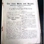 ASTON VILLA 1934 ANNUAL REPORT INCLUDING HISTORY