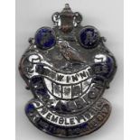 WEST BROMWICH ALBION RARE 1931 FA CUP WINNERS & PROMOTION BADGE