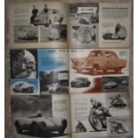 MOTOR RACING - PROGRAMMES, BROCHURES & FDC'S