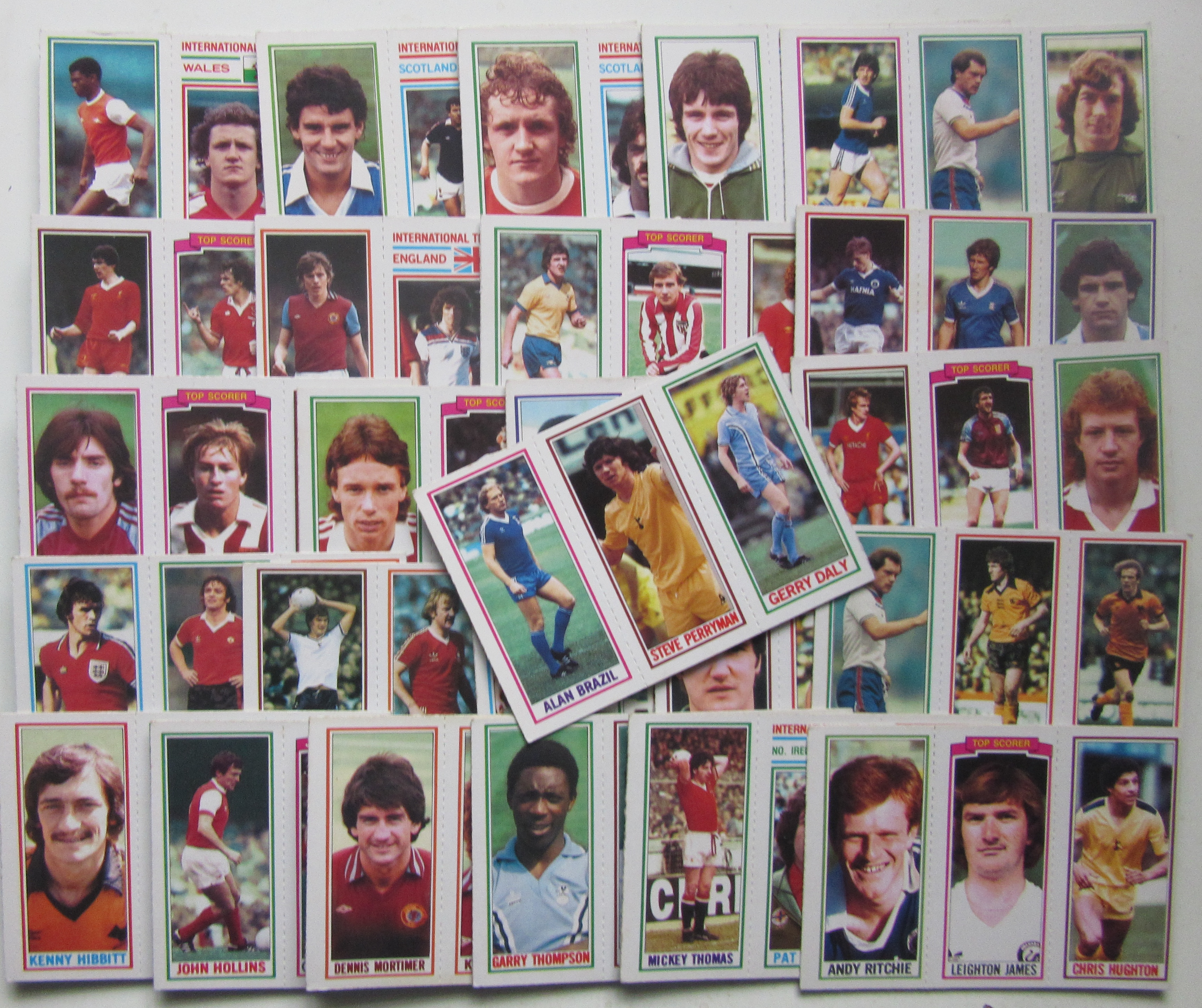1981 FOOTBALL TRADE CARDS