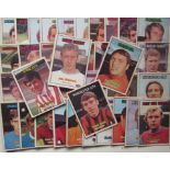 A&BC FOOTBALL CARDS - 1970-71 ORANGE BACK 3RD SERIES x 38