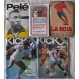 BEST & MARSH IN AMERICA, 2 PROGRAMMES + PELE & SPANISH BOOKS