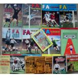 VERY LARGE COLLECTION OF FOOTBALL MEMORABILIA X 400+ ITEMS